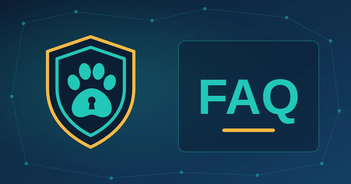 VPN Guard Dog 盾牌与 FAQ 标识：VPN 常见问题